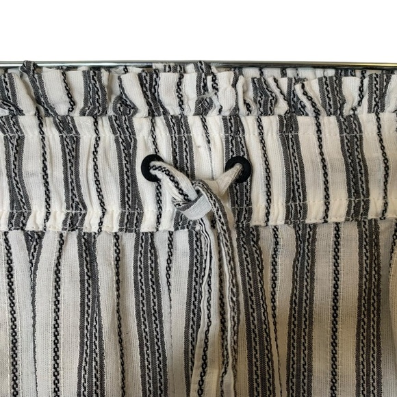 Scotch Soda The Poolside Striped Leg Cotton Pull On Pants Size XS Pockets Beachy - Picture 7 of 10